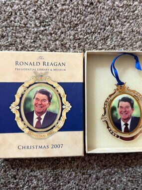 2007 Ronald Reagan Presidential Library & Museum Christmas Ornament